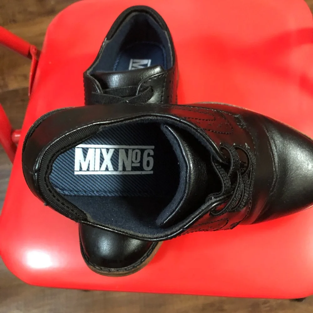 Mix No6 Toddler Faux Leather Shoes
